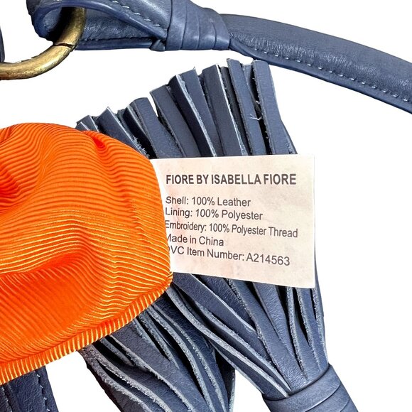 Isabella Fiore Hobo Leather Embroidered Bag 🎉3X Host Pick🎉 - Picture 10 of 16